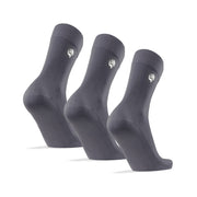 3 Pairs of 80% Bamboo Plain Crew Socks – UK Size 6-11 - Fortune369 Bamboo Gifts