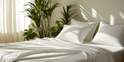 White 100% Organic Bamboo Complete Bedding Set – Hypoallergenic Sleep Bundle - Fortune369 Bamboo Gifts